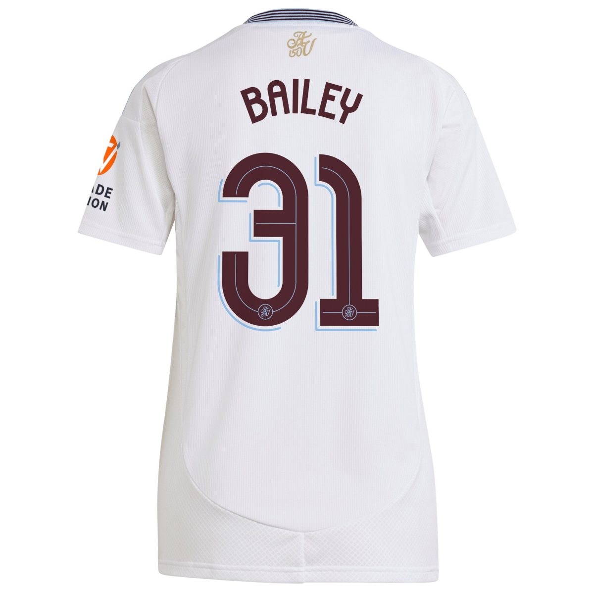 aston villa adidas away shirt 2024-25 – womens with bailey 31 cup printing Collection | Official Aston Villa Jerseys for Fans