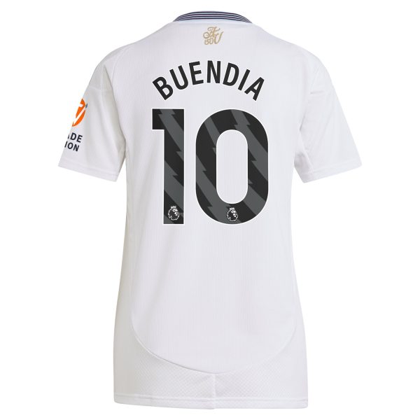 aston villa adidas away shirt 2024-25 – womens with buendia 10 printing Collection | Official Aston Villa Jerseys for Fans