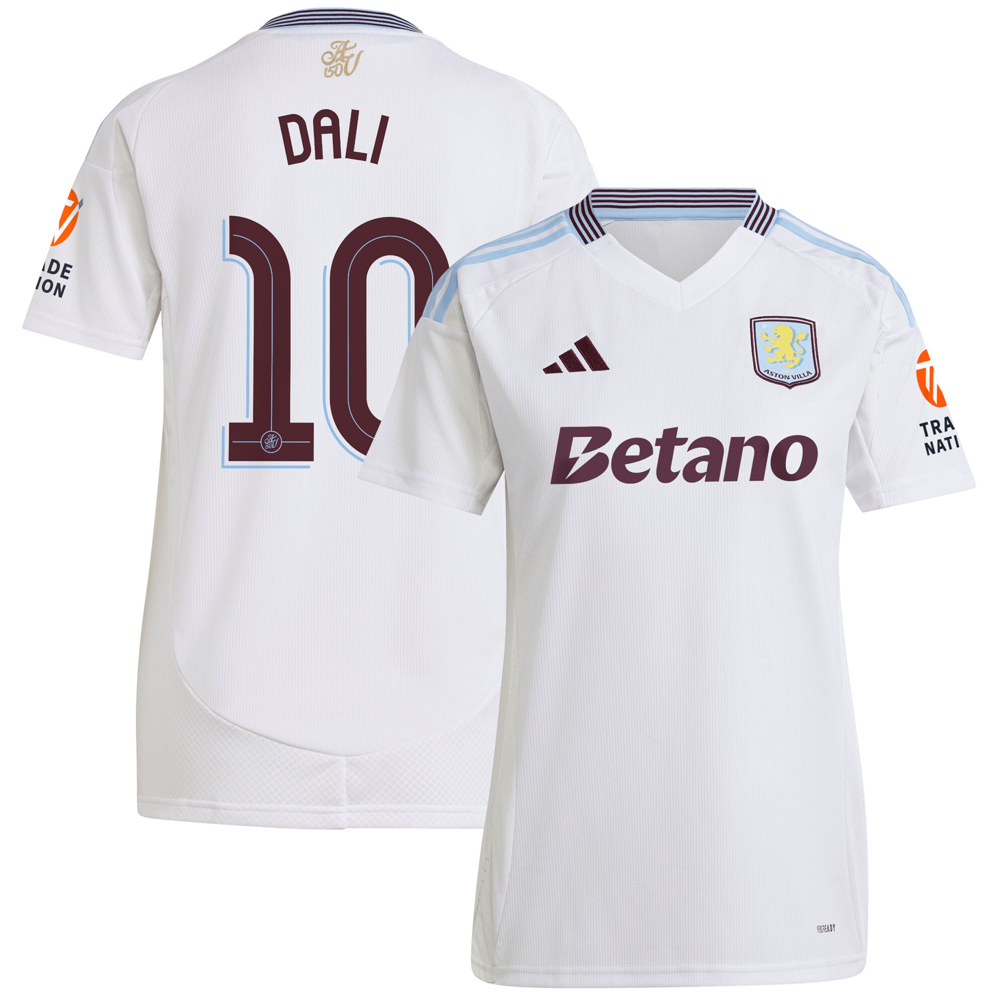 aston villa adidas away shirt 2024-25 – womens with dali 10 cup printing Collection | Official Aston Villa Jerseys for Fans
