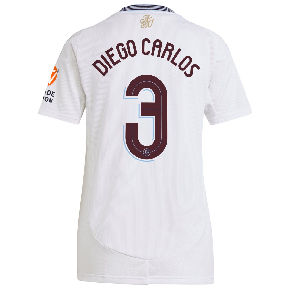aston villa adidas away shirt 2024-25 – womens with diego carlos 3 cup printing Collection | Official Aston Villa Jerseys for Fans