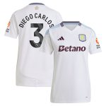 aston villa adidas away shirt 2024-25 – womens with diego carlos 3 printing Collection | Official Aston Villa Jerseys for Fans