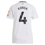 aston villa adidas away shirt 2024-25 – womens with konsa 4 printing Collection | Official Aston Villa Jerseys for Fans