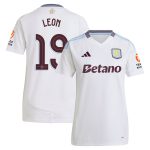 aston villa adidas away shirt 2024-25 – womens with leon 19 cup printing Collection | Official Aston Villa Jerseys for Fans