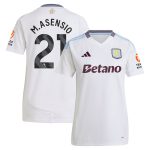 aston villa adidas away shirt 2024-25 – womens with m.asensio 21 printing Collection | Official Aston Villa Jerseys for Fans