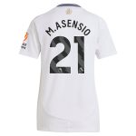 aston villa adidas away shirt 2024-25 – womens with m.asensio 21 printing Collection | Official Aston Villa Jerseys for Fans