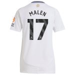 aston villa adidas away shirt 2024-25 – womens with malen 17 printing Collection | Official Aston Villa Jerseys for Fans