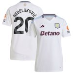 aston villa adidas away shirt 2024-25 – womens with nedeljković 20 printing Collection | Official Aston Villa Jerseys for Fans