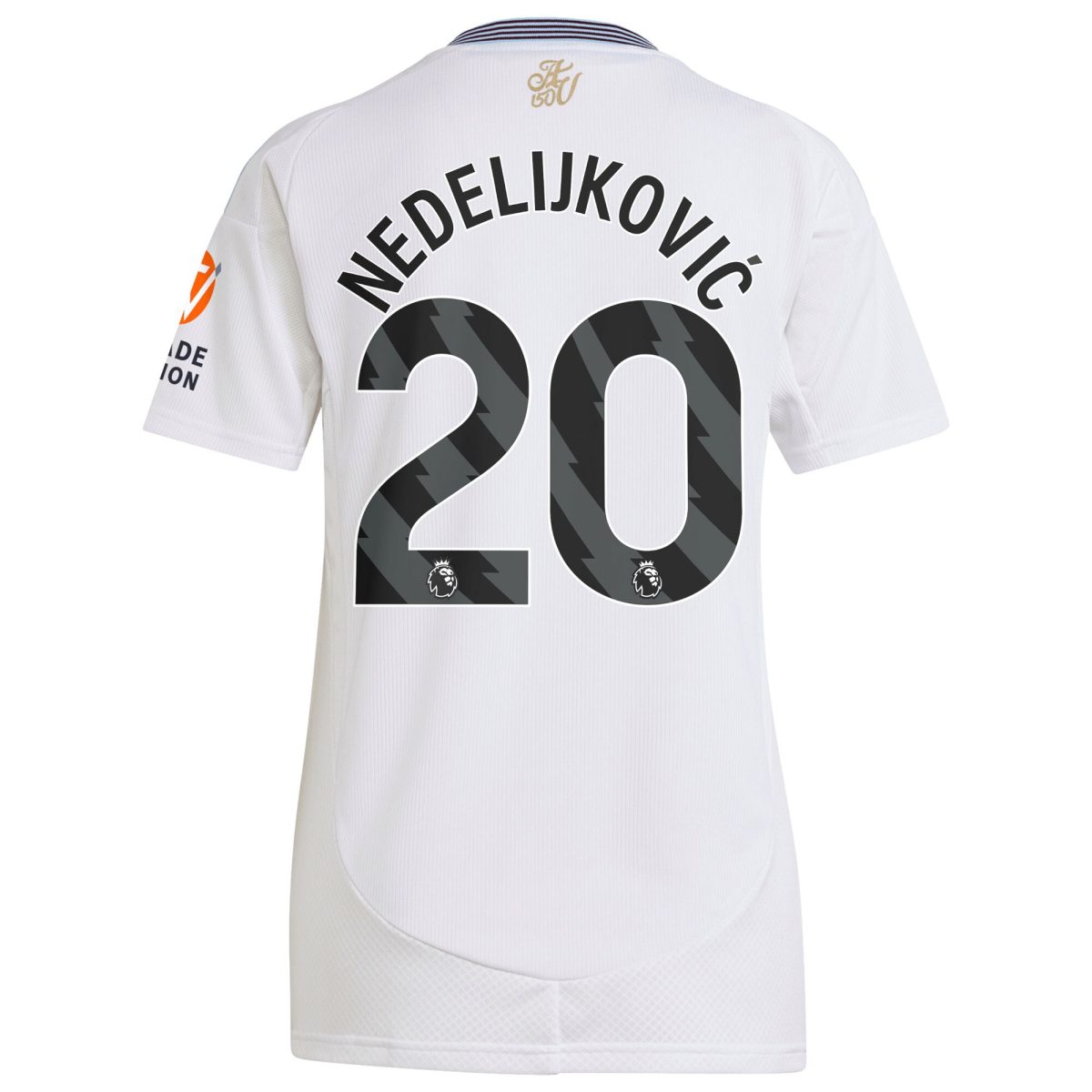 aston villa adidas away shirt 2024-25 – womens with nedeljković 20 printing Collection | Official Aston Villa Jerseys for Fans