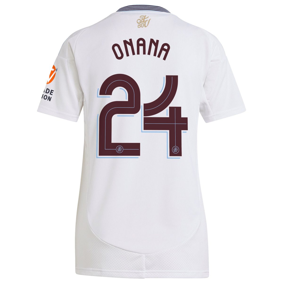 aston villa adidas away shirt 2024-25 – womens with onana 24 cup printing Collection | Official Aston Villa Jerseys for Fans