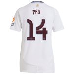 aston villa adidas away shirt 2024-25 – womens with pau 14 cup printing Collection | Official Aston Villa Jerseys for Fans