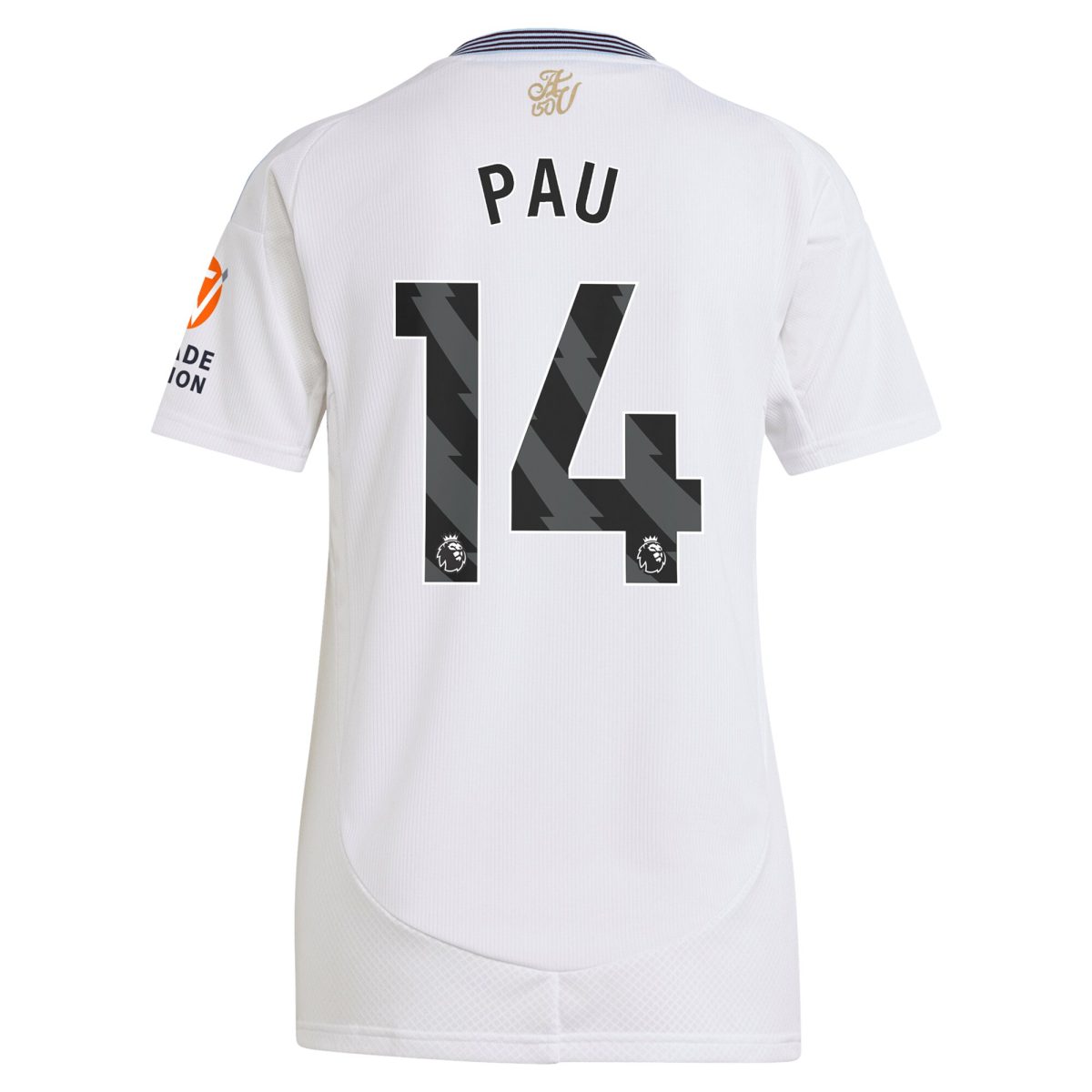aston villa adidas away shirt 2024-25 – womens with pau 14 printing Collection | Official Aston Villa Jerseys for Fans