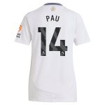 aston villa adidas away shirt 2024-25 – womens with pau 14 printing Collection | Official Aston Villa Jerseys for Fans
