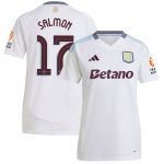 aston villa adidas away shirt 2024-25 – womens with salmon 17 cup printing Collection | Official Aston Villa Jerseys for Fans