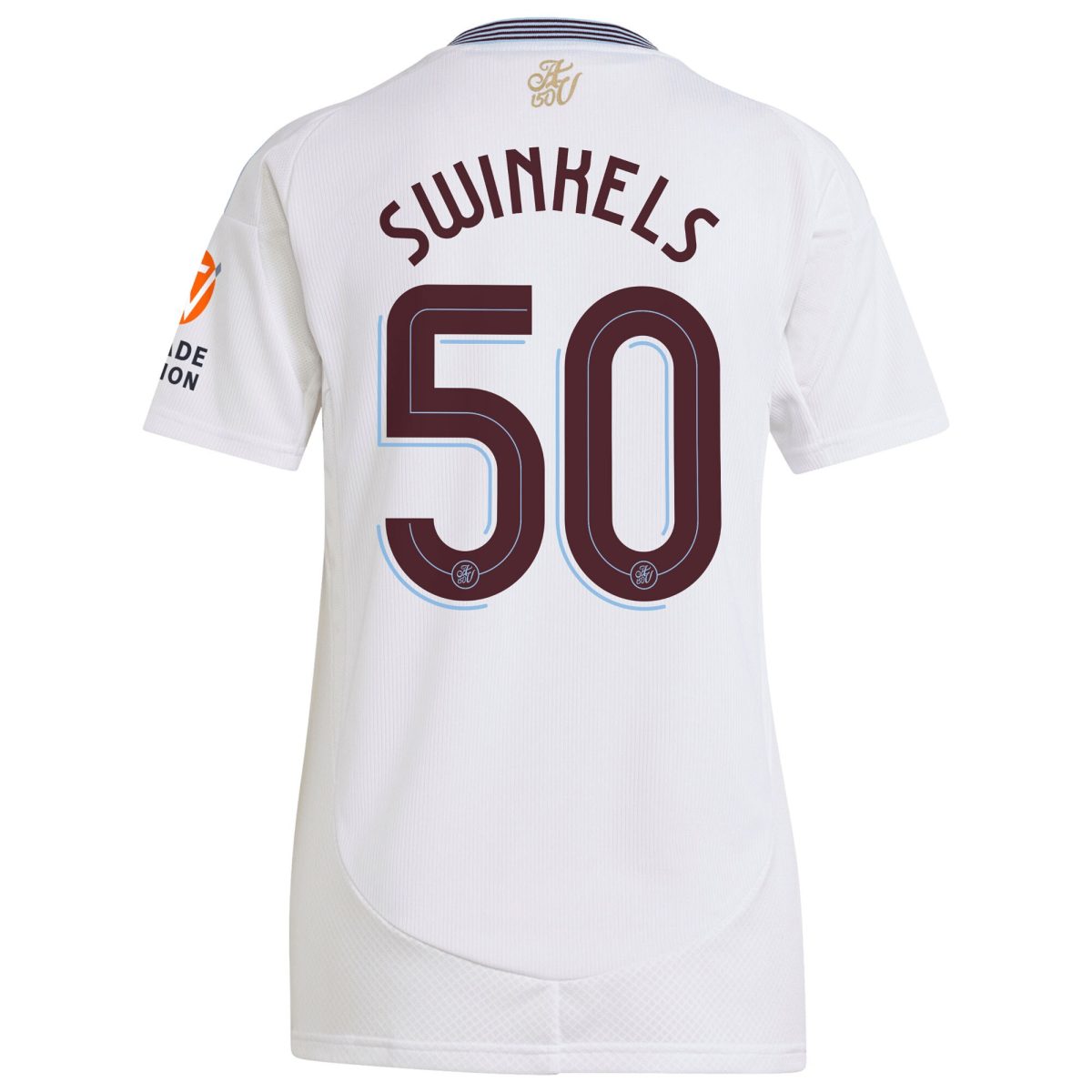aston villa adidas away shirt 2024-25 – womens with swinkels 50 cup printing Collection | Official Aston Villa Jerseys for Fans