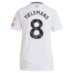 aston villa adidas away shirt 2024-25 – womens with tielemans 8 printing Collection | Official Aston Villa Jerseys for Fans