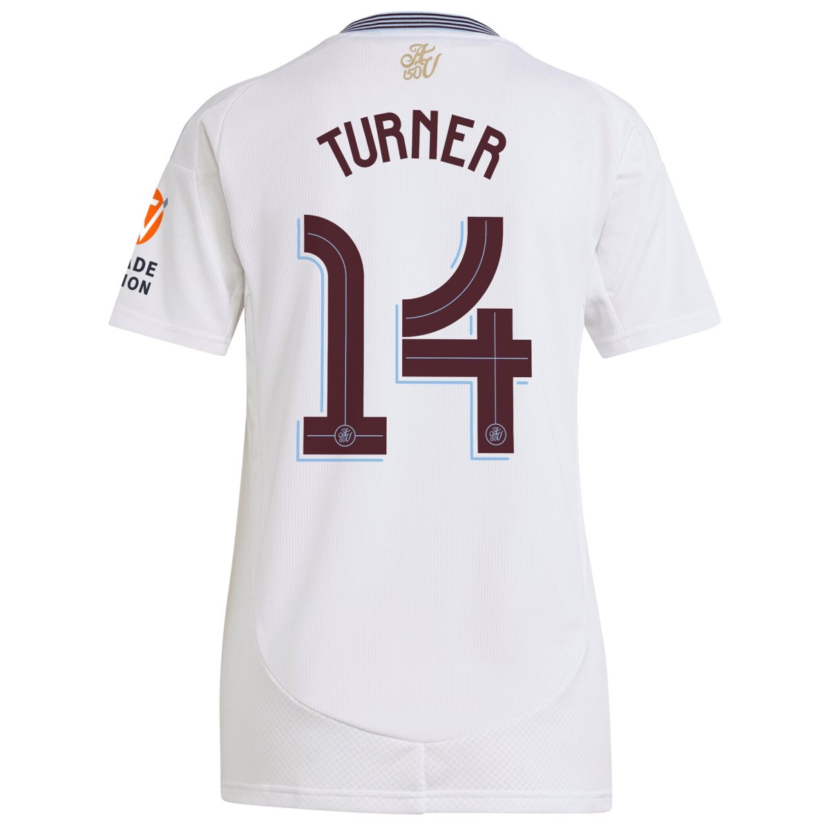 aston villa adidas away shirt 2024-25 – womens with turner 14 cup printing Collection | Official Aston Villa Jerseys for Fans