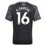 aston villa adidas away shirt 2025-26 – kids with a.garcía 16 printing Collection | Official Aston Villa Jerseys for Fans