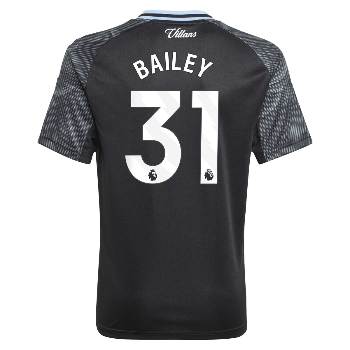 aston villa adidas away shirt 2025-26 – kids with bailey 31 printing Collection | Official Aston Villa Jerseys for Fans