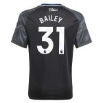 aston villa adidas away shirt 2025-26 – kids with bailey 31 printing Collection | Official Aston Villa Jerseys for Fans