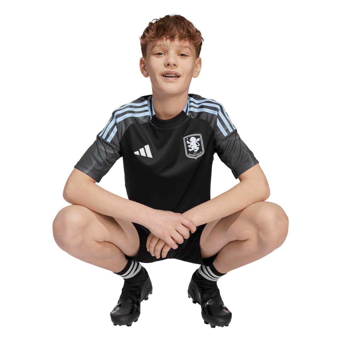 aston villa adidas away shirt 2025-26 – kids with custom printing Collection | Official Aston Villa Jerseys for Fans
