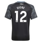 aston villa adidas away shirt 2025-26 – kids with digne 12 printing Collection | Official Aston Villa Jerseys for Fans
