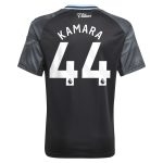 aston villa adidas away shirt 2025-26 – kids with kamara 44 printing Collection | Official Aston Villa Jerseys for Fans