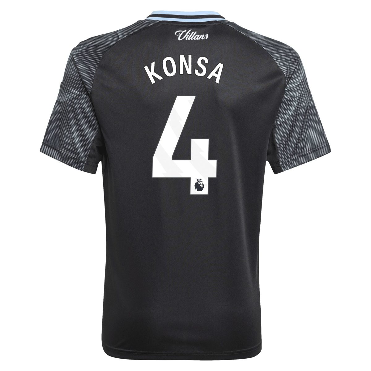 aston villa adidas away shirt 2025-26 – kids with konsa 4 printing Collection | Official Aston Villa Jerseys for Fans