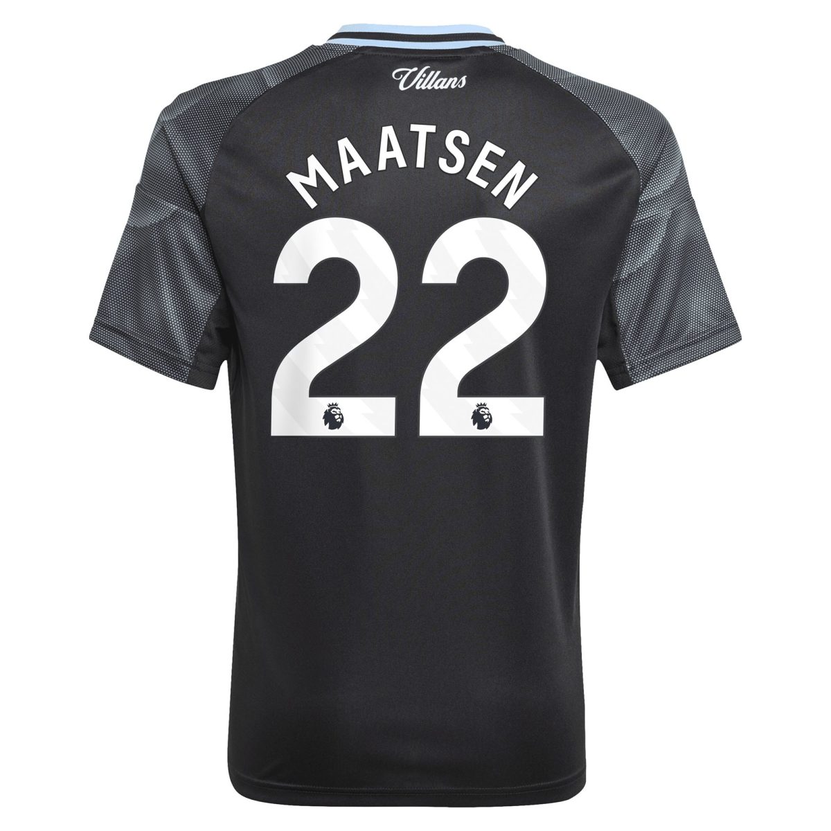 aston villa adidas away shirt 2025-26 – kids with maatsen 22 printing Collection | Official Aston Villa Jerseys for Fans