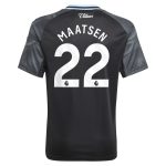 aston villa adidas away shirt 2025-26 – kids with maatsen 22 printing Collection | Official Aston Villa Jerseys for Fans