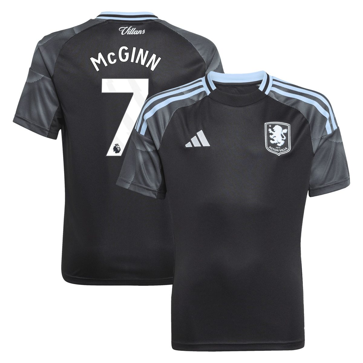 aston villa adidas away shirt 2025-26 – kids with mcginn 7 printing Collection | Official Aston Villa Jerseys for Fans