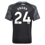 aston villa adidas away shirt 2025-26 – kids with onana 24 printing Collection | Official Aston Villa Jerseys for Fans