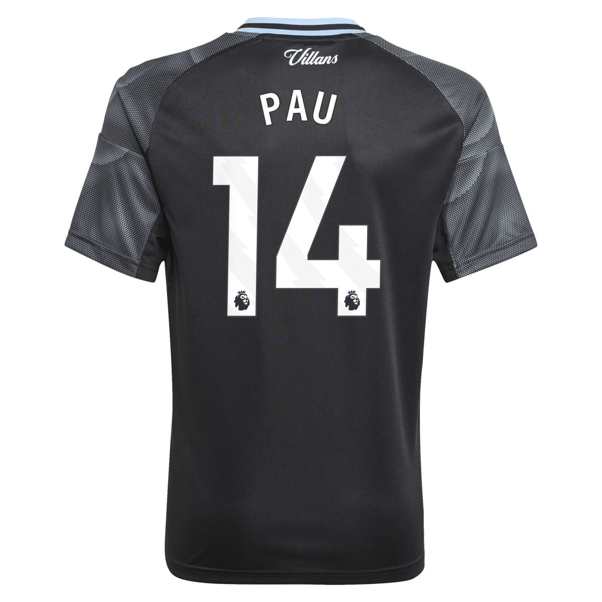 aston villa adidas away shirt 2025-26 – kids with pau 14 printing Collection | Official Aston Villa Jerseys for Fans
