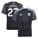 aston villa adidas away shirt 2025-26 – kids with rogers 27 printing Collection | Official Aston Villa Jerseys for Fans