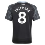 aston villa adidas away shirt 2025-26 – kids with tielemans 8 printing Collection | Official Aston Villa Jerseys for Fans