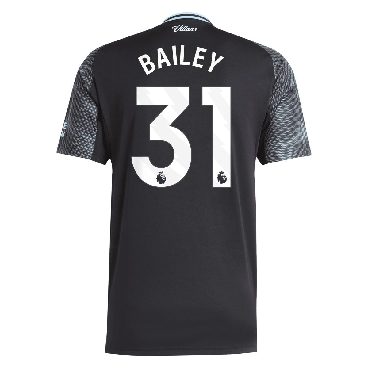 aston villa adidas away shirt 2025-26 with bailey 31 printing Collection | Official Aston Villa Jerseys for Fans