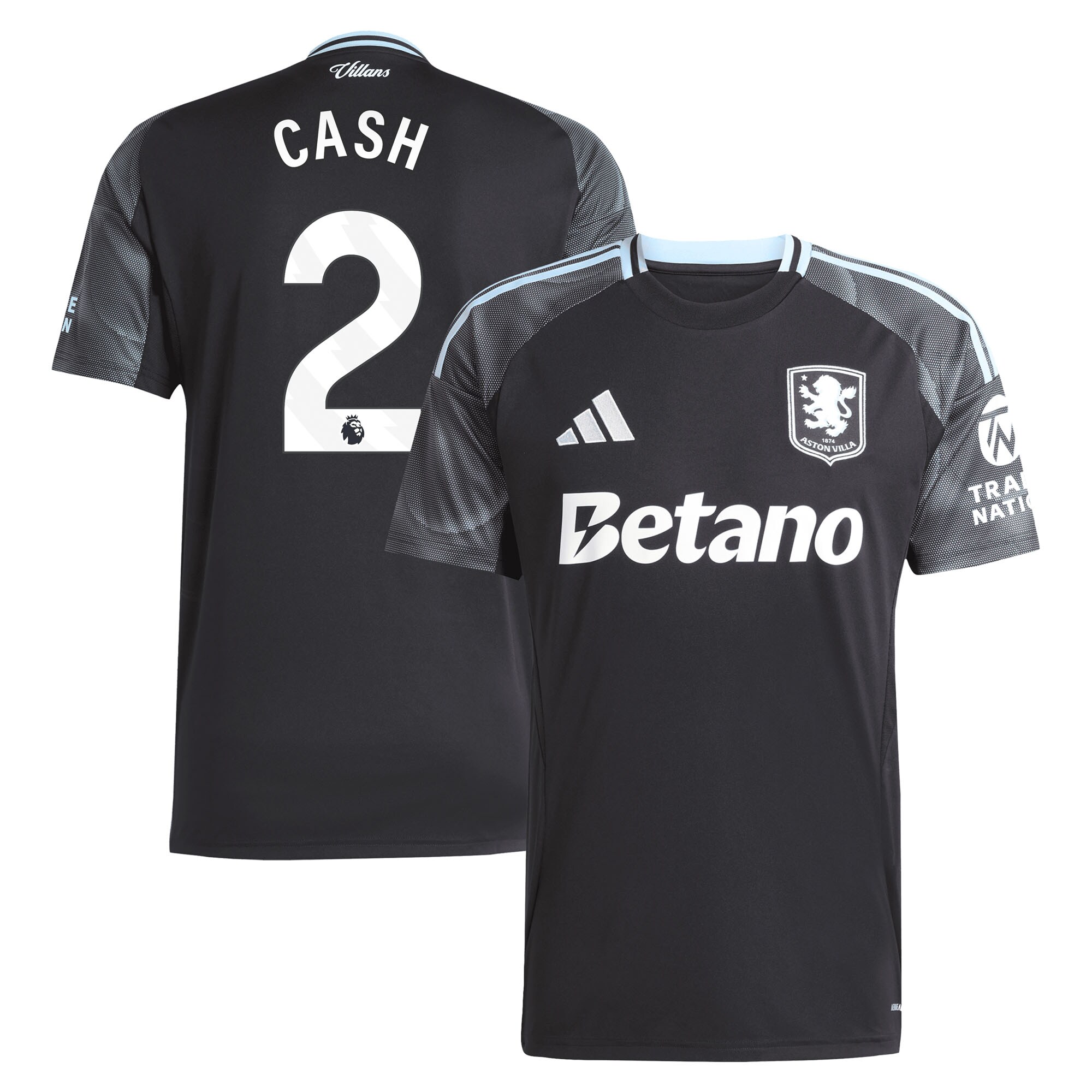 aston villa adidas away shirt 2025-26 with cash 2 printing Collection | Official Aston Villa Jerseys for Fans