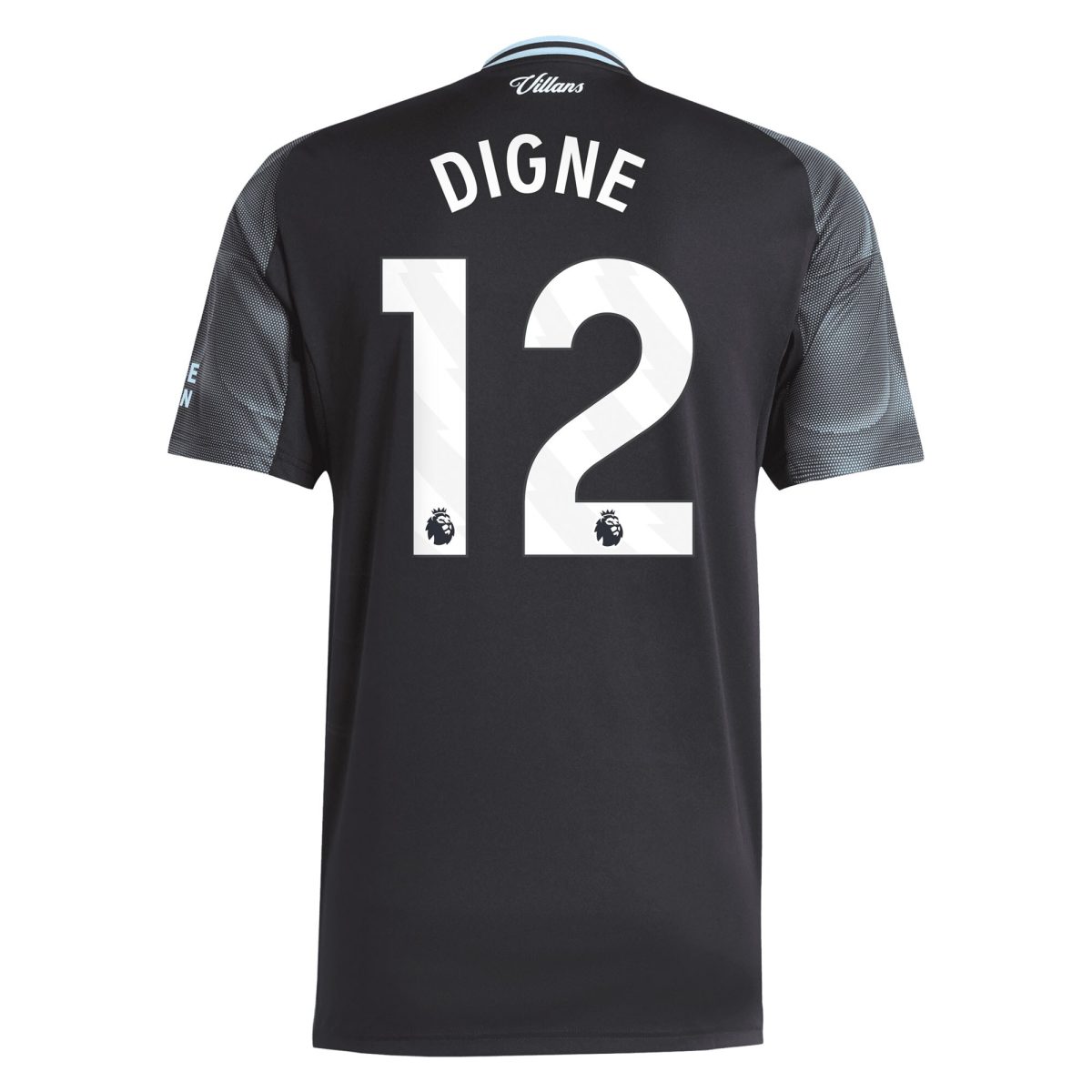 aston villa adidas away shirt 2025-26 with digne 12 printing Collection | Official Aston Villa Jerseys for Fans
