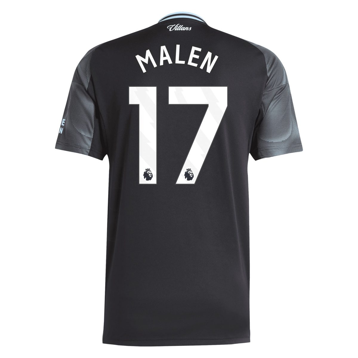 aston villa adidas away shirt 2025-26 with malen 17 printing Collection | Official Aston Villa Jerseys for Fans
