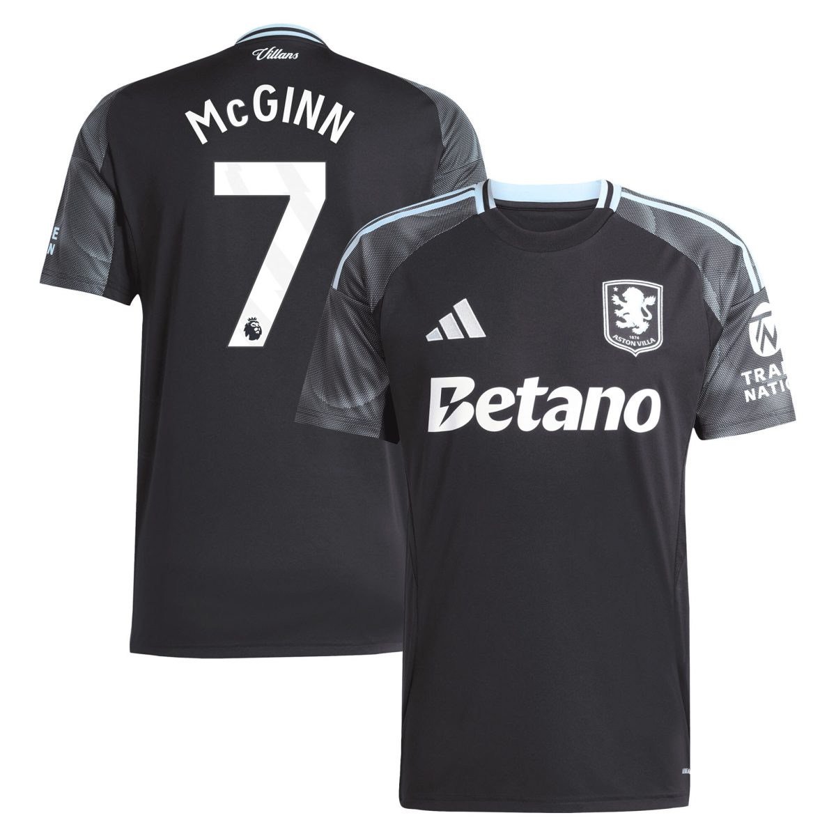 aston villa adidas away shirt 2025-26 with mcginn 7 printing Collection | Official Aston Villa Jerseys for Fans