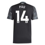 aston villa adidas away shirt 2025-26 with pau 14 printing Collection | Official Aston Villa Jerseys for Fans