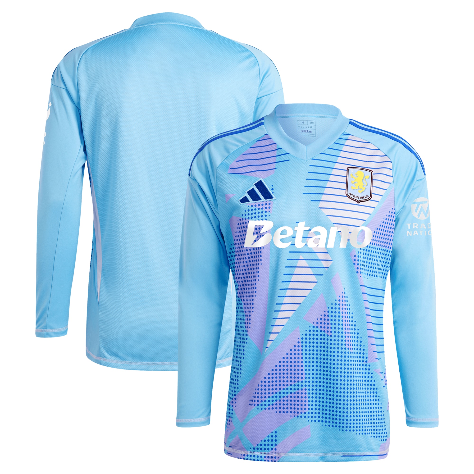 aston villa adidas goalkeeper shirt 2024-25 – long sleeve – 201964005 Collection | Official Aston Villa Jerseys for Fans
