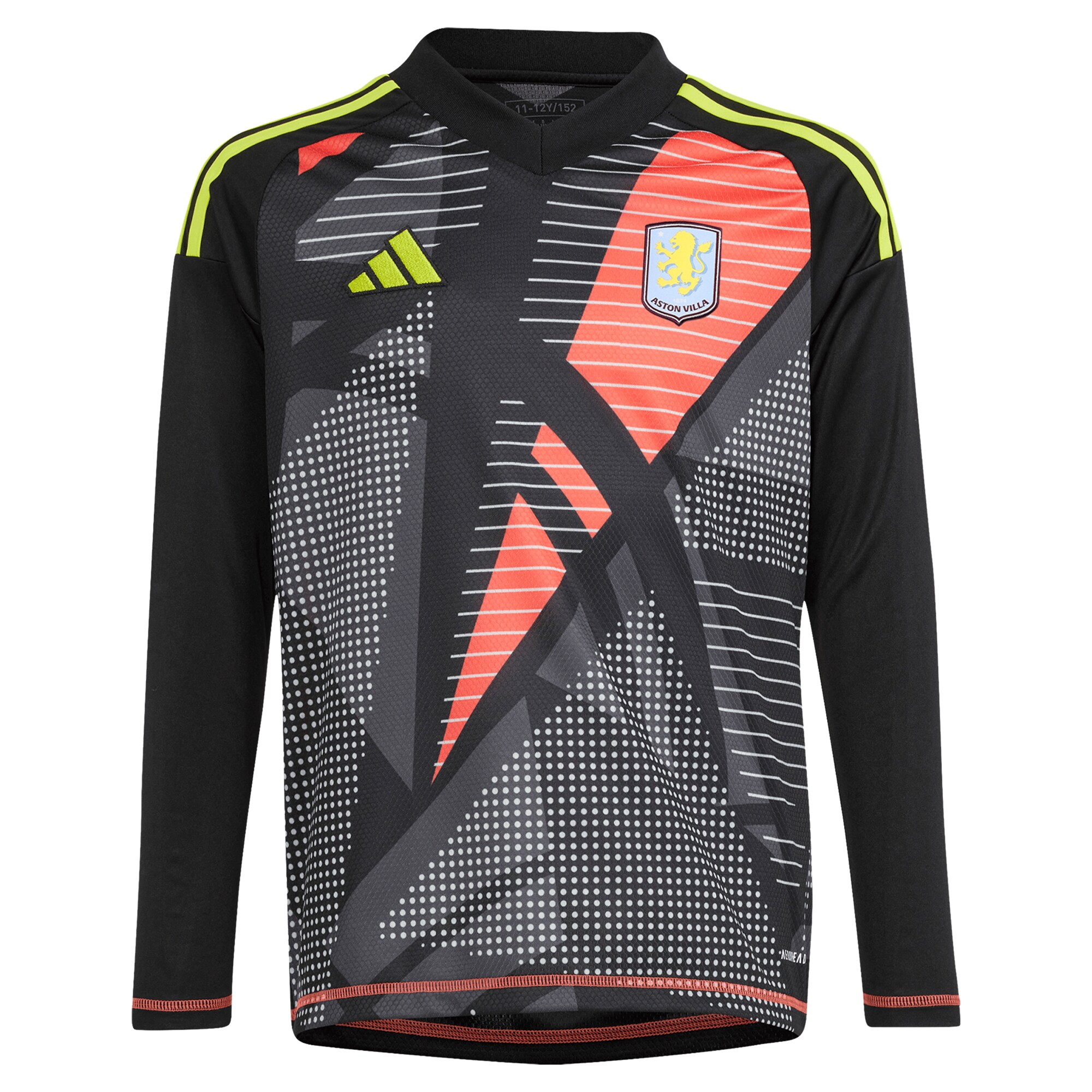 aston villa adidas goalkeeper shirt 2024-25 – long sleeve – kids with zych 48 printing – 202153091 Collection | Official Aston Villa Jerseys for Fans