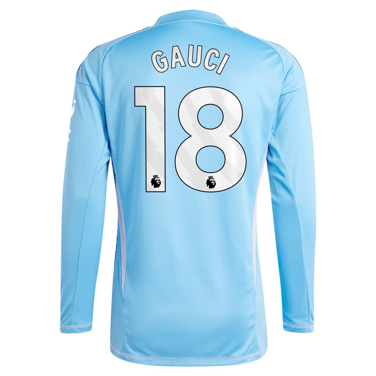 aston villa adidas goalkeeper shirt 2024-25 – long sleeve with gauci 18 printing – 202030982 Collection | Official Aston Villa Jerseys for Fans
