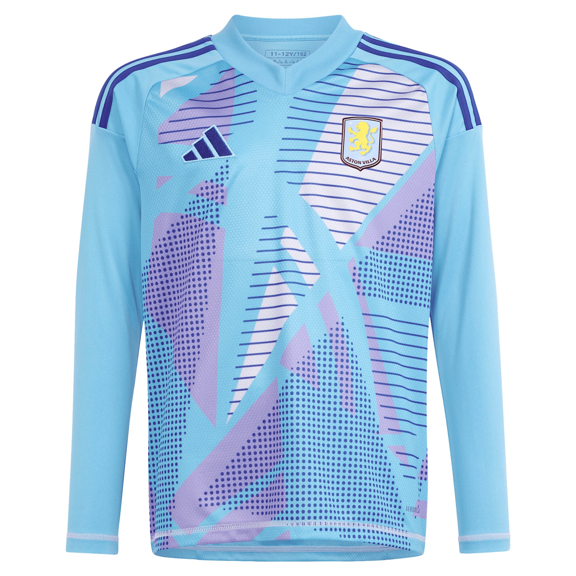 aston villa adidas goalkeeper shirt 2024-25 – long sleeve with martinez 23 printing – 202030980 Collection | Official Aston Villa Jerseys for Fans