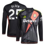 aston villa adidas goalkeeper shirt 2024-25 – long sleeve with olsen 25 printing – 202028939 Collection | Official Aston Villa Jerseys for Fans