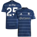 aston villa adidas goalkeeper shirt 2024-25 – long sleeve with olsen 25 printing – 202030975 Collection | Official Aston Villa Jerseys for Fans