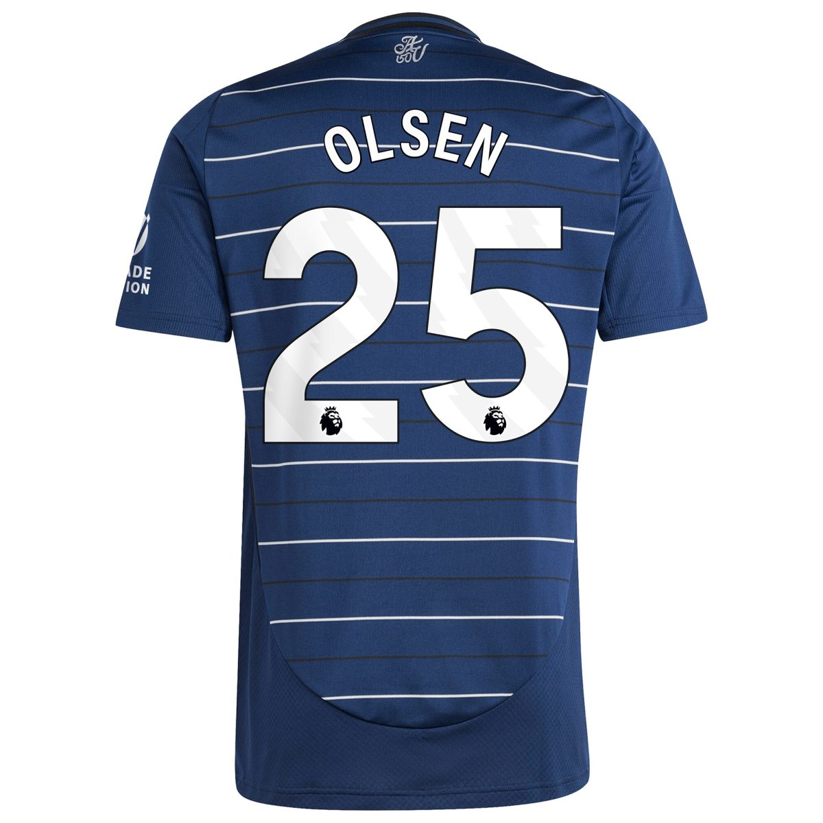 aston villa adidas goalkeeper shirt 2024-25 – long sleeve with olsen 25 printing – 202030975 Collection | Official Aston Villa Jerseys for Fans