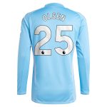 aston villa adidas goalkeeper shirt 2024-25 – long sleeve with olsen 25 printing – 202030976 Collection | Official Aston Villa Jerseys for Fans