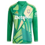 aston villa adidas goalkeeper shirt 2024-25 – long sleeve with olsen 25 printing Collection | Official Aston Villa Jerseys for Fans