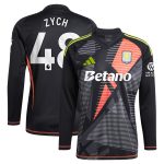 aston villa adidas goalkeeper shirt 2024-25 – long sleeve with zych 48 printing – 202153090 Collection | Official Aston Villa Jerseys for Fans